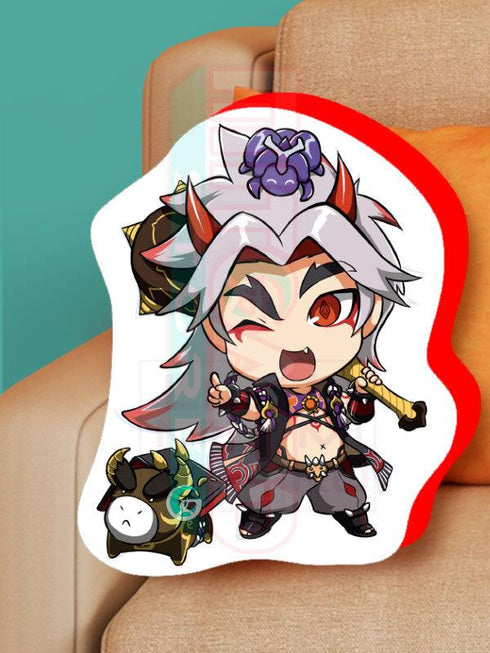 Arataki Itto Plushie GENSHIN IMPACT Rextheone